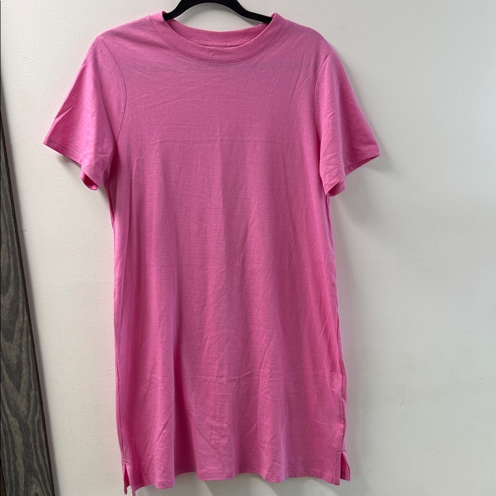 Old Navy Pink T-Shirt Dress